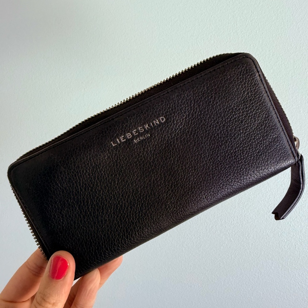 Liebeskind Black Leather Wallet